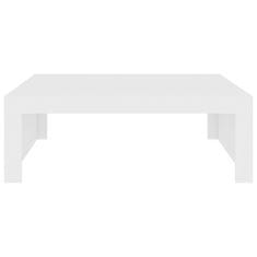 Vidaxl Konferenčný stolík biely 100x100x35 cm drevotrieska