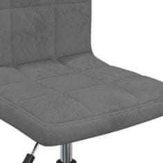 Vidaxl 3087668 Swivel Dining Chairs 4 pcs Dark Grey Velvet (334430×2)