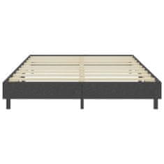 Vidaxl Rám na boxspring posteľ, sivý, látka 160x200 cm