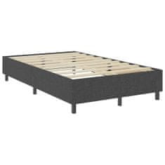 Vidaxl Rám na boxspring posteľ, sivý, látka 120x200 cm