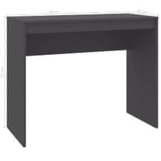 Vidaxl Stôl sivý 90x40x72 cm drevotrieska