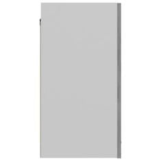 Vidaxl Závesná skrinka, betónovo sivá 60x31x60 cm, kompozitné drevo