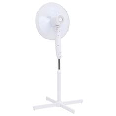 Vidaxl Stojanový ventilátor Φ40 cm 120 cm biely