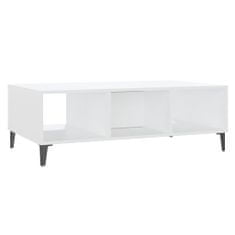 Petromila vidaXL Konferenčný stolík, biely 103,5x60x35 cm, kompozitné drevo