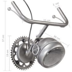 Vidaxl Nástenné svietidlo s časťami motorky, železo