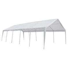 Vidaxl Biely párty stan 10 x 5 m