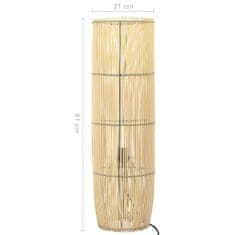 Vidaxl Stojanová lampa vŕba 61 cm E27