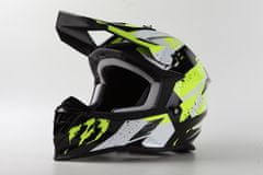 MAXX MX 633 cross helma čiernozelená reflex S