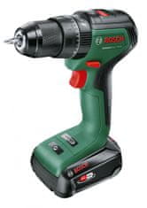 Bosch Aku príklepový skrutkovač UniversalImpact 18V-60 (1× 2,0Ah) + AL18V-20 (06039D7101)