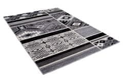 Chemex Koberec Sumatra Moderný Strih Účeňov H110A Carving Sivá 200x290 cm