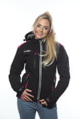 MAXX NF 2776 Dámska soft-shell bunda čiernofialová XS