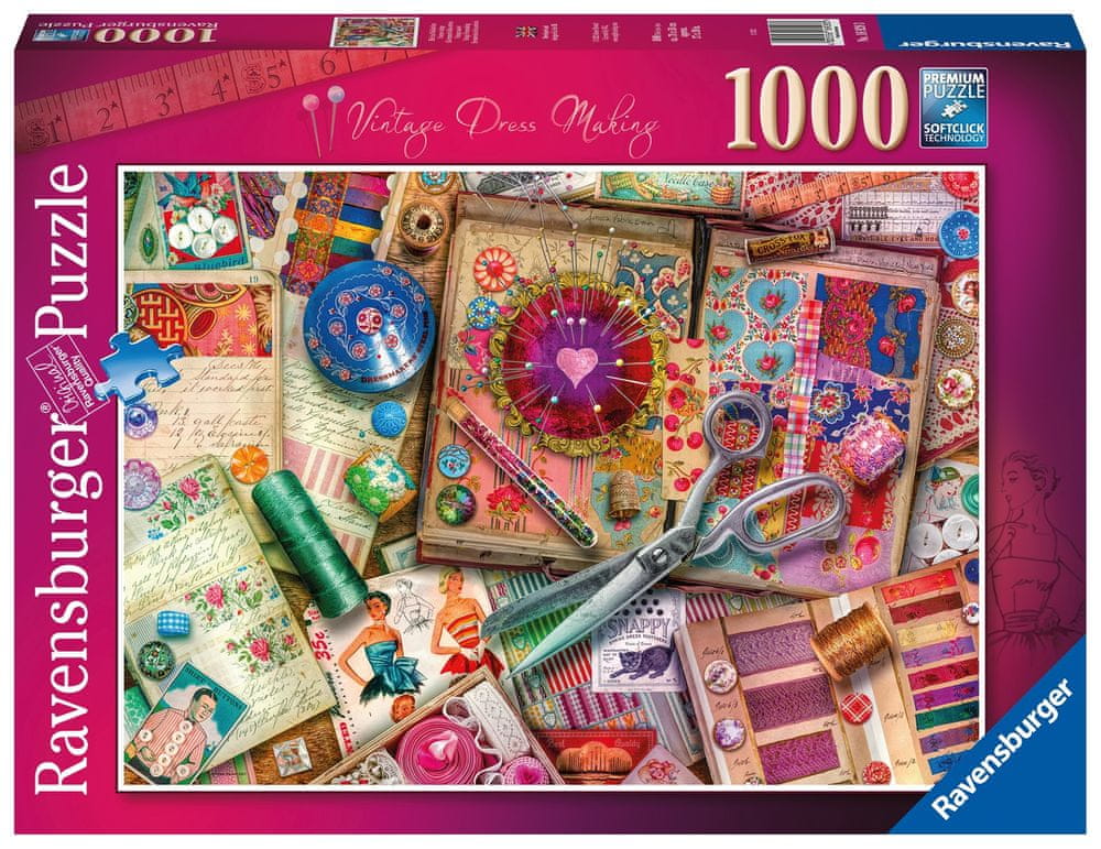 Ravensburger Vysoké krajčírstvo 1000 dielikov