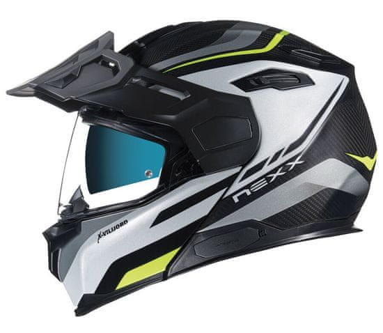 Nexx Helma na moto X.VILIJORD HIKER white/neon MT