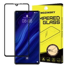 WOZINSKY Wozinsky ochranné tvrdené sklo 5D pre Huawei P30 - Čierna KP10236