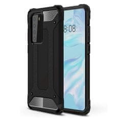 IZMAEL Puzdro Hybrid Armor pre Huawei P40 - Čierna KP9544