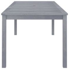 Vidaxl Záhradný jedálenský stôl 215x90x74 cm akáciový masív