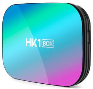 Inteligentný android box xtendlan android box hk1 wifi Bluetooth ethernet usb hdmi slot pre pamäťové karty diaľkový ovládač v balení netflix hbo magio lepšítv sledovanítv 4kultrahd