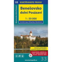 Benešovsko Dolní Posázaví 1:50 000