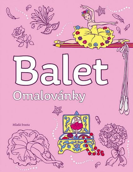 Balet omalovánky