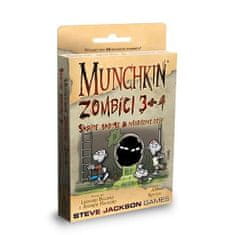 Munchkin Zombies 3+4 - Kartová hra - Rozšírenie