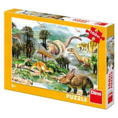 Život dinosaurov: puzzle 100XL kusov