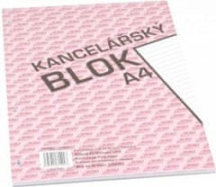 Kancelársky zošit A4, riadkový, 50 listov