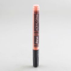 Popisovač DARWI ACRYL drsný - oranžový 6 ml