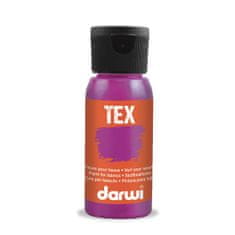 DARWI TEX farba na textil - Tmavo ružová 50 ml