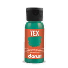 DARWI TEX farba na textil - tmavozelená 50 ml