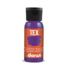 DARWI TEX farba na textil - fialová 50 ml