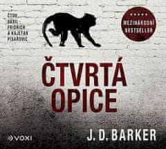 J.D. Barker: Čtvrtá opice (audiokniha)