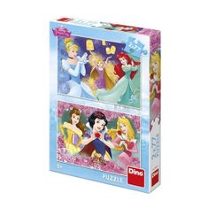 Princezné 2x77 puzzle nové