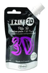 IZINK 3D embosovacia pasta 80 ml/krúžok, fialová