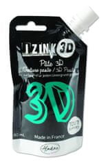 IZINK 3D embosovacia pasta 80 ml/tyrkysová, tyrkysová