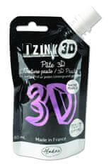 IZINK 3D embosovacia pasta 80 ml/ ametystová, perleťovo fialová