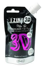 IZINK 3D embosovacia pasta 80 ml/orchidová, perleťovo ružová