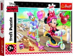 Puzzle Minnie Mouse: Na pláži/200 dílků