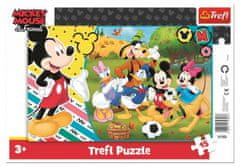 Puzzle Mickey Mouse na venkově - 15 dílků