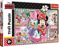 Puzzle: Minnie na nákupech 260 dílků