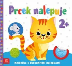 Agnieszka Bator: Prcek nalepuje 2+ / Knížečka s okrouhlými nálepkami