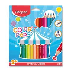 Maped - JUMBO Color´ Peps 18 ks