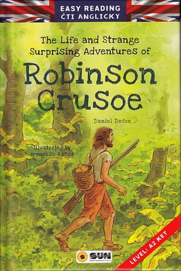 Daniel Defoe: Easy reading Robinson Crusoe - úroveň A2