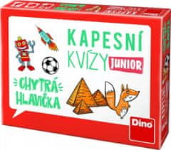 Vreckové kvízy DINO Junior - Smart Head