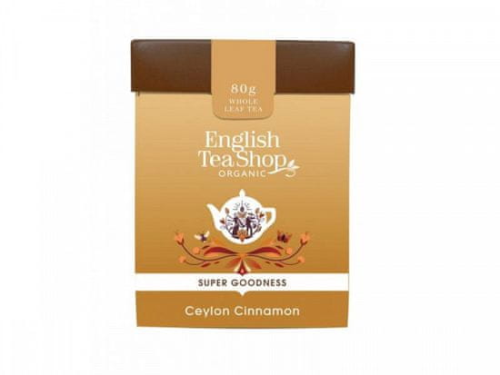 English Tea Shop Čaj sypaný Cejlonská skořice bio, 80g