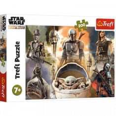 Puzzle Star Wars / Mandalorian: Pripravený na boj, 200 dielikov