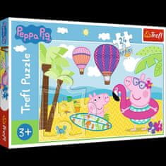 Peppa Pig Puzzle / Holiday MAXI, 24 dielikov