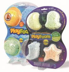 Súprava na hranie penových loptičiek PlayFoam - 4 balenia B+4 balenia GLOWING