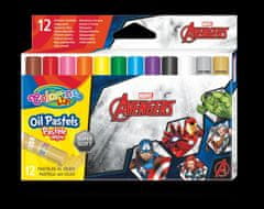 Colorino Marvel Avengers - olejové pastely 12 farieb