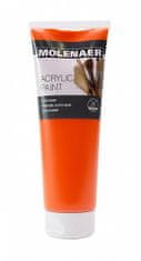 Akrylová farba Molenaer 250 ml - oranžová