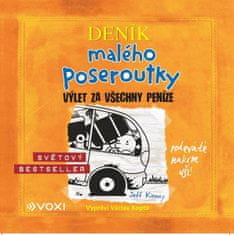 Jeff Kinney: Deník malého poseroutky 9 - Výlet za všechny peníze - Cmp3 (Čte Václav Kopta)